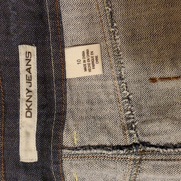 DKNY Denim Jean Skirt 10 - Picture 4 of 5